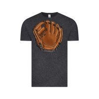 Vintage Black baseball glove Vintage Tee - BarkalooDesign