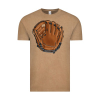 Vintage Coffee baseball glove Vintage Tee - BarkalooDesign