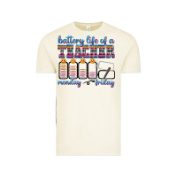 Vintage Arctic battery life of a teacher Vintage Tee - texasbilliewilder