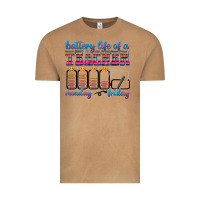Vintage Camel battery life of a teacher Vintage Tee - texasbilliewilder