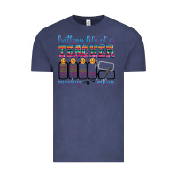 Vintage Denim battery life of a teacher Vintage Tee - texasbilliewilder