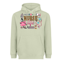 Matcha Western Nurse Life Heavyweight Hoodie - LillyAllenDesigns