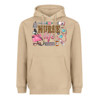 Mushroom Western Nurse Life Heavyweight Hoodie - LillyAllenDesigns