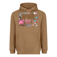Toasted Coconut Western Nurse Life Heavyweight Hoodie - LillyAllenDesigns