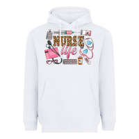White Western Nurse Life Heavyweight Hoodie - LillyAllenDesigns