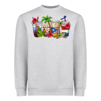 Heather Grey puerto rico coffee cups Heavyweight Sweatshirt - texasbilliewilder