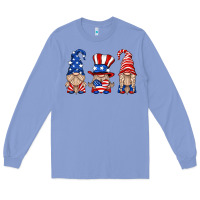 Colony Blue usa gnome Long Sleeve Tee - HRA Design Shop