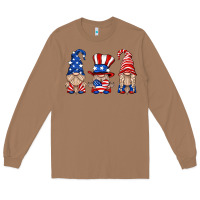 Toasted Coconut usa gnome Long Sleeve Tee - HRA Design Shop