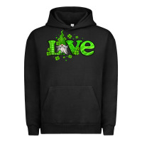 Pigment Black love st patricks gnome Urban Hoodie - Jasminsmagicworld