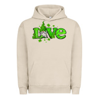 Pigment French Oak love st patricks gnome Urban Hoodie - Jasminsmagicworld