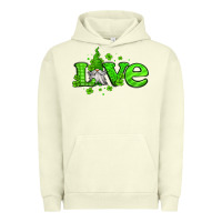 Pigment Pistachio love st patricks gnome Urban Hoodie - Jasminsmagicworld