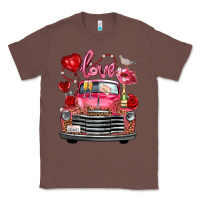 Chestnut valentine's day truck love bird letter Classic Tee - FaDigitalArtStudio