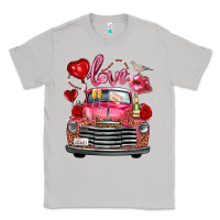 Moon Dust valentine's day truck love bird letter Classic Tee - FaDigitalArtStudio