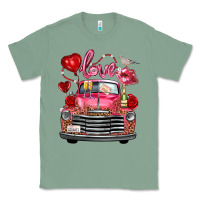 Sage valentine's day truck love bird letter Classic Tee - FaDigitalArtStudio