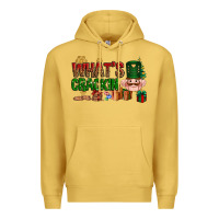 Antique Gold What's crackin Christmas Premium Hoodie - NancyCooperArtShop