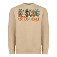 Mushroom rescue all the dogs Heavyweight Sweatshirt - texasbilliewilder