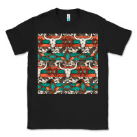 Black native american aztec seamless pattern 3 Classic Tee - BundleAndBundleShop