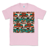 Bubblegum Pink native american aztec seamless pattern 3 Classic Tee - BundleAndBundleShop