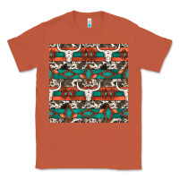 Copper native american aztec seamless pattern 3 Classic Tee - BundleAndBundleShop