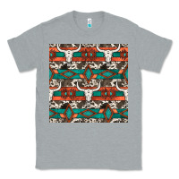 Heather Grey native american aztec seamless pattern 3 Classic Tee - BundleAndBundleShop
