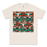Natural native american aztec seamless pattern 3 Classic Tee - BundleAndBundleShop