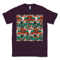 Plum native american aztec seamless pattern 3 Classic Tee - BundleAndBundleShop