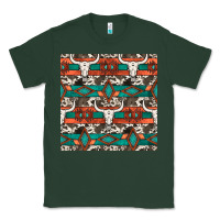 Sports Green native american aztec seamless pattern 3 Classic Tee - BundleAndBundleShop