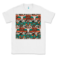 White native american aztec seamless pattern 3 Classic Tee - BundleAndBundleShop