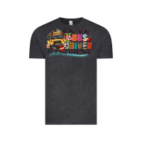 Vintage Black be nice to the bus driver its a long walk home Vintage Tee - texasbilliewilder