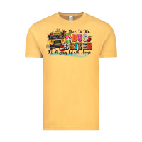 Vintage Mustard be nice to the bus driver its a long walk home Vintage Tee - texasbilliewilder