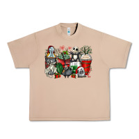 Burro Christmas cartoon characters coffee cups Urban Heavy Tee - Zillion Design Studio