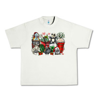 Pistachio Christmas cartoon characters coffee cups Urban Heavy Tee - Zillion Design Studio