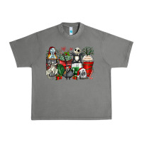 Tornado Christmas cartoon characters coffee cups Urban Heavy Tee - Zillion Design Studio