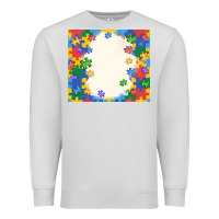 Dove Grey autism Premium Sweatshirt - MaliasSmallBusiness