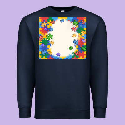 Autism Premium Sweatshirt Designed By Maliassmallbusiness