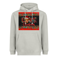 Moon Dust love christmas highland cow and turquoise gemstone Heavyweight Hoodie - Jasminsmagicworld
