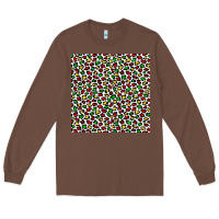 Chestnut christmas leopard Long Sleeve Tee - FaDigitalArtStudio