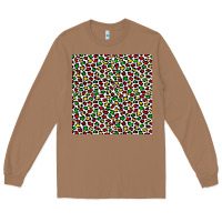 Toasted Coconut christmas leopard Long Sleeve Tee - FaDigitalArtStudio