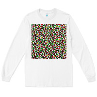 White christmas leopard Long Sleeve Tee - FaDigitalArtStudio