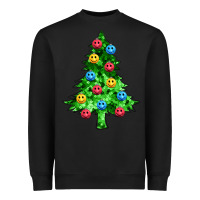Black sequin's christmas tree Heavyweight Sweatshirt - Zillion Design Studio