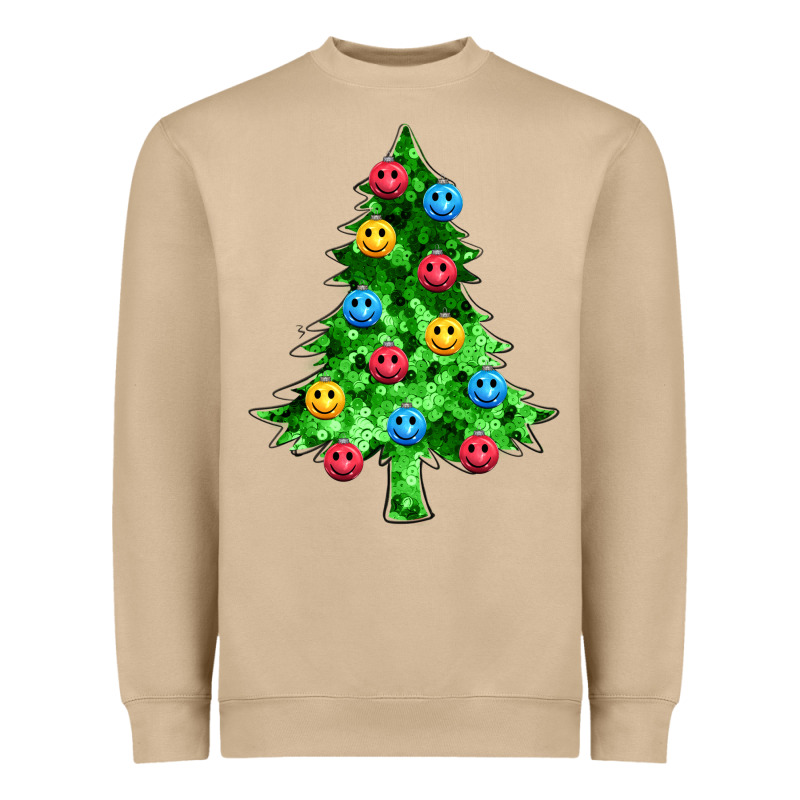 Sequin's Christmas Tree Heavyweight Sweatshirt by Zillion Design Studio | Teevron
