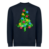 Navy sequin's christmas tree Heavyweight Sweatshirt - Zillion Design Studio