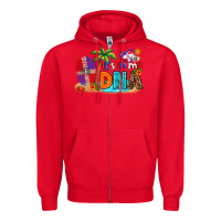 Red it's in my dna Zipper Hoodie - AdoDesignShop