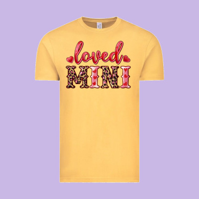 Loved Mini Vintage Tee Designed By Ranaportraitstore