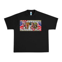 Black 1776 4th of july license plate Urban Heavy Tee - BarkalooDesign