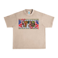 French Oak 1776 4th of july license plate Urban Heavy Tee - BarkalooDesign