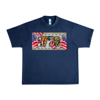 Navy 1776 4th of july license plate Urban Heavy Tee - BarkalooDesign