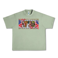 Oil Green 1776 4th of july license plate Urban Heavy Tee - BarkalooDesign