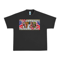 Pigment Black 1776 4th of july license plate Urban Heavy Tee - BarkalooDesign