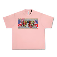 Salmon 1776 4th of july license plate Urban Heavy Tee - BarkalooDesign